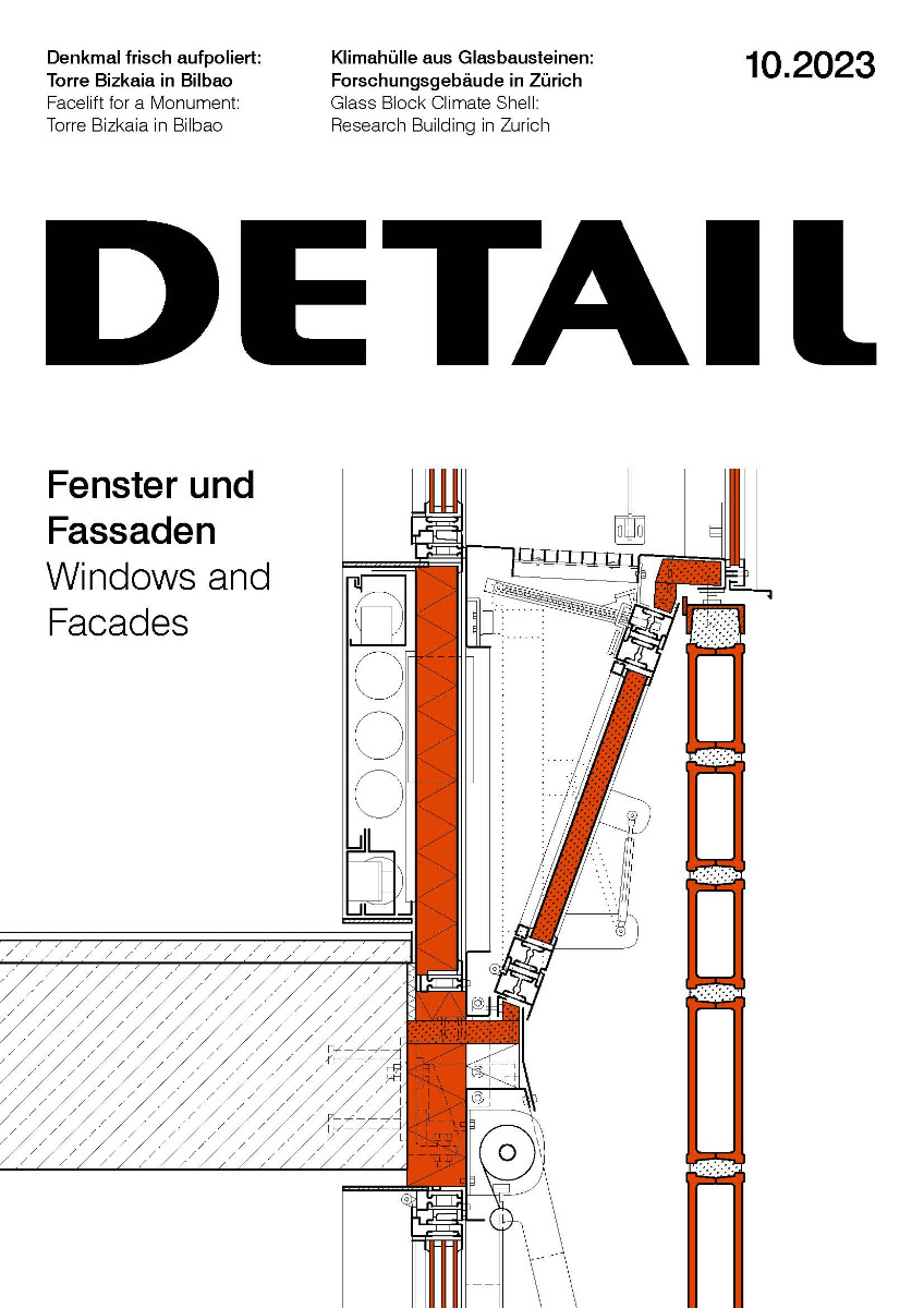 Current issue 10.2023: DETAIL - Windows and facades in focus