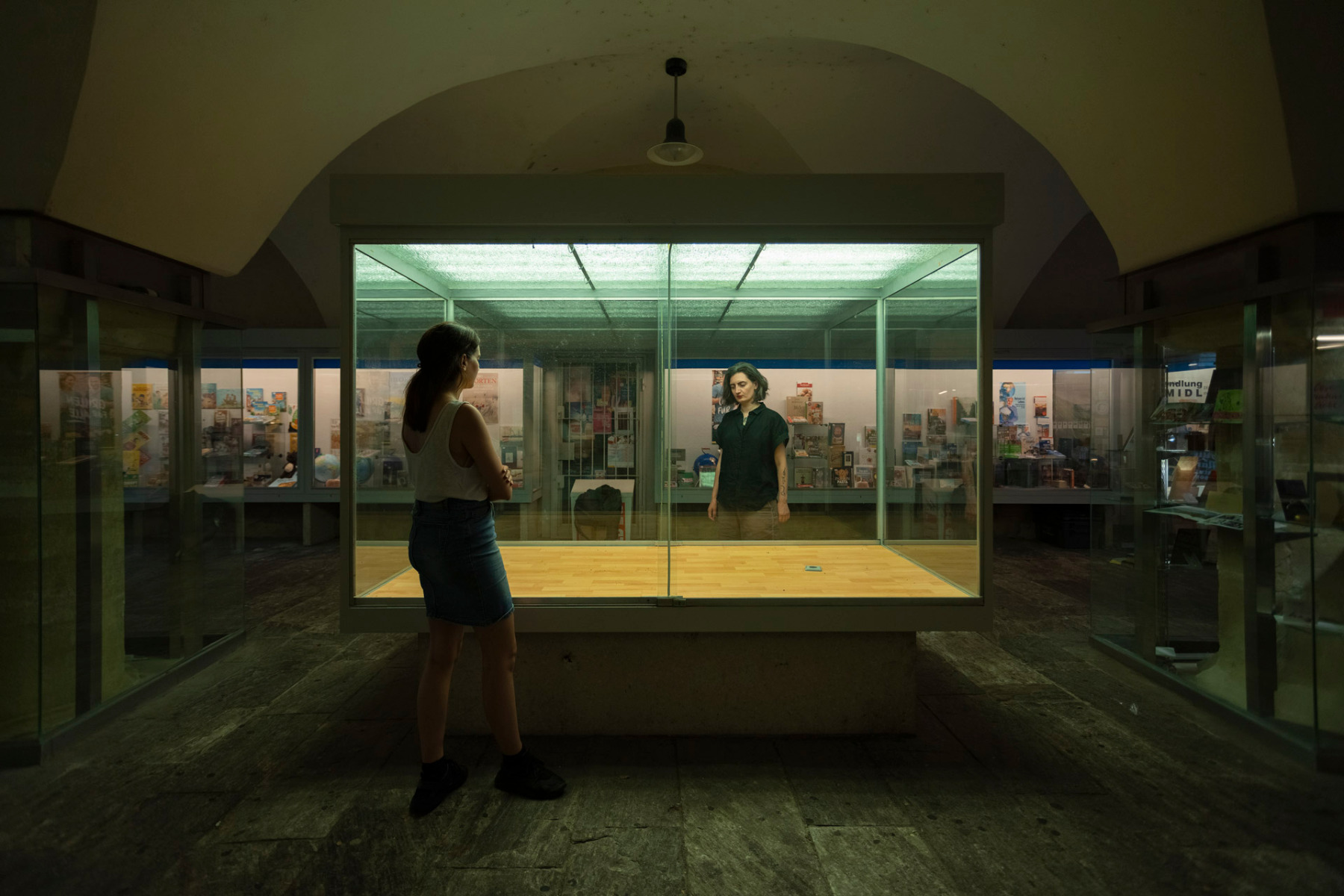 Ausstellungseröffnung Inès Lisser: „Leerstand entmystifizieren“, © Laurynas Skeisgiela