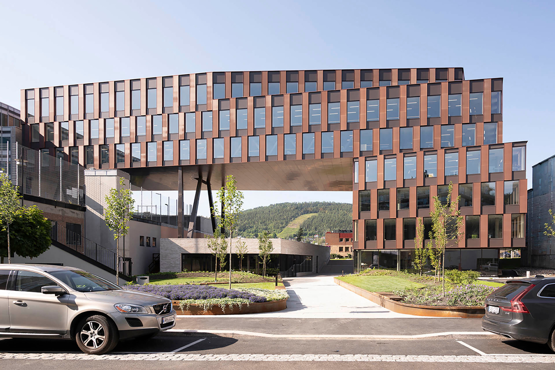 Bürogebäude Portalen in Drammen bei Oslo, © Lund+Slaatto Arkitekter
