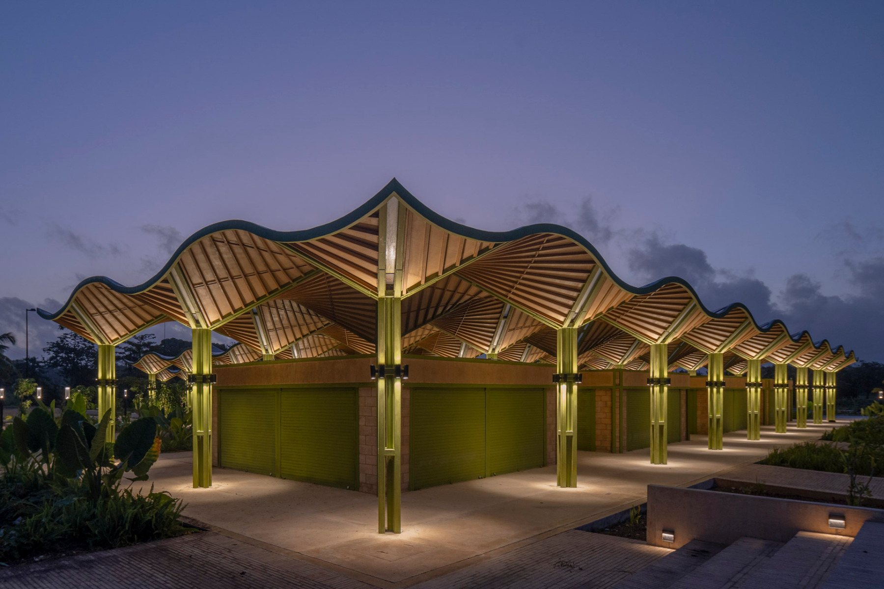 In Nicolás Bravo verbindet ein architektonisch durchdachter Markt Alltagskultur, regionale Identität und touristische Nutzung. © Aidia Studio