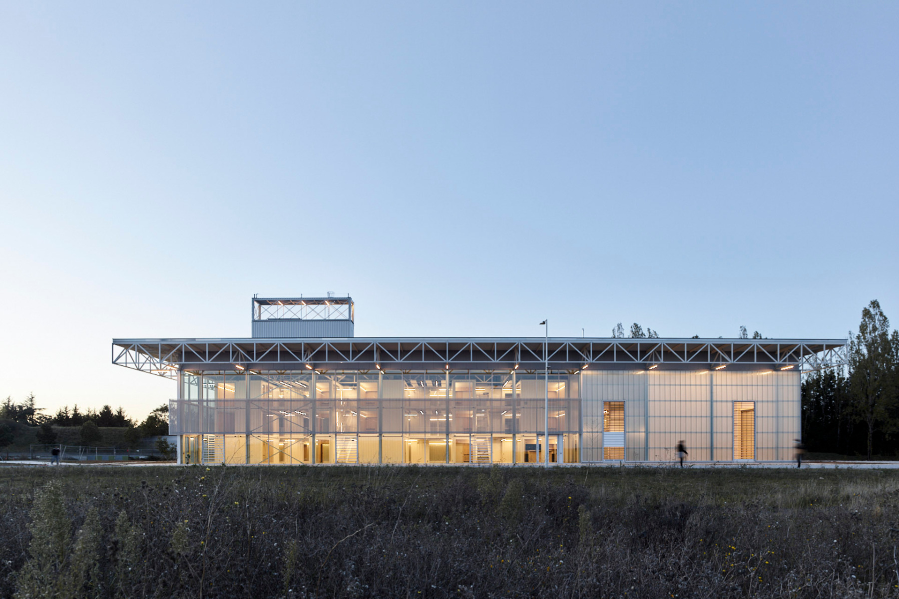 Modul’Air von Looking For Architecture am ehemaligen Militärflughafen Base aérienne 217. © Kévin Dolmaire