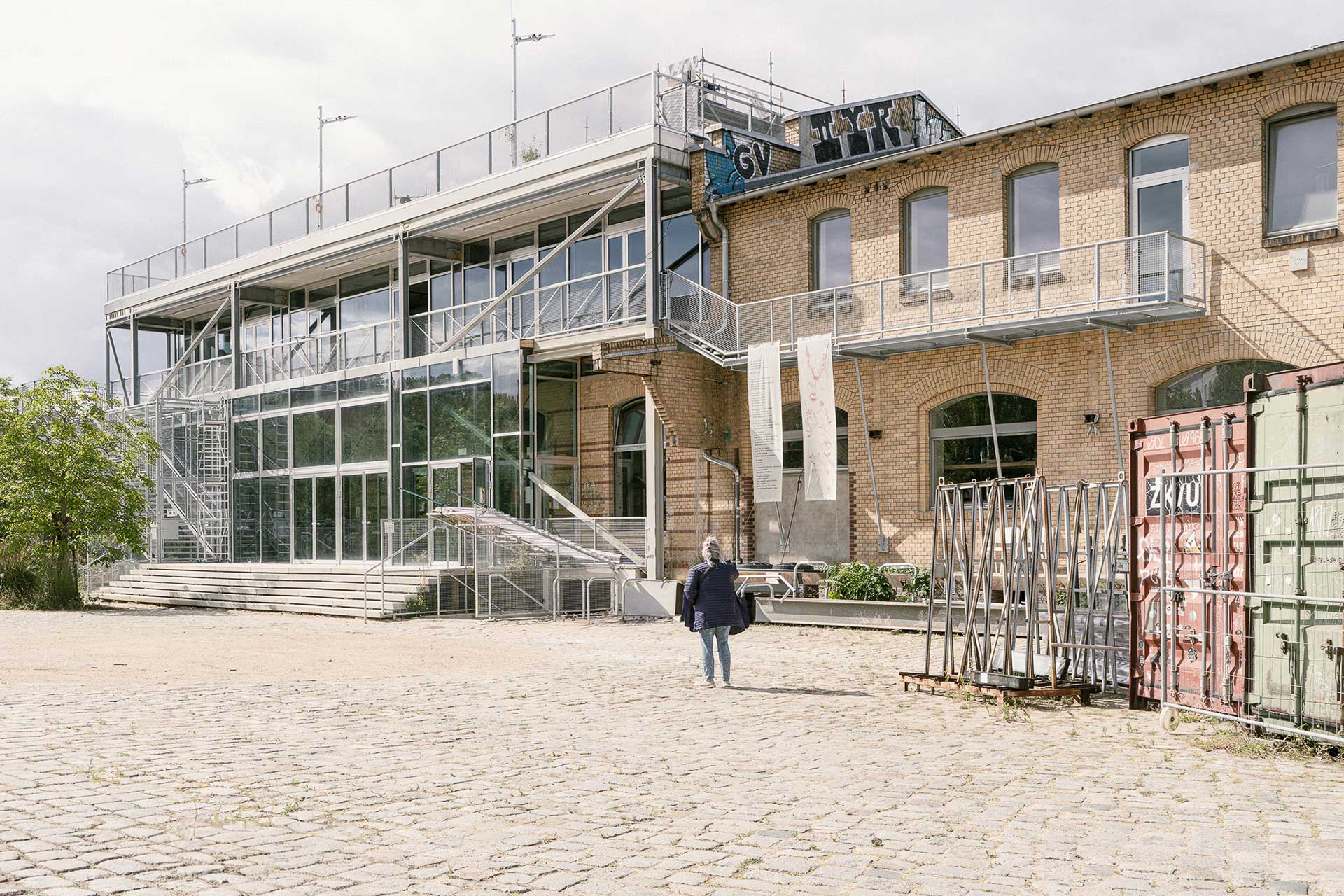 Peter Grundmann Architekten gewinnen den DAM Preis 2026 für das ZK/U Zentrum für Kunst und Urbanistik in Berlin: Einst als Lagerhalle genutzt, ist der Güterbahnhof in Berlin-Moabit heute Ort für Veranstaltungen in Kunst, Kultur und Urbanistik. © Yizhi Wan