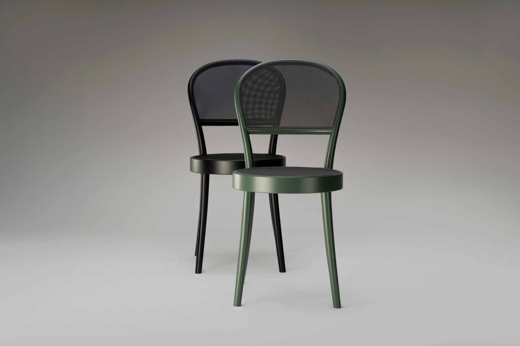 Der Stuhl 314 von Ton ist eine moderne Neuinterpretation des Klassikers Nr. 14, entworfen von den schwedischen Designern Claesson Koivisto Rune. © TON