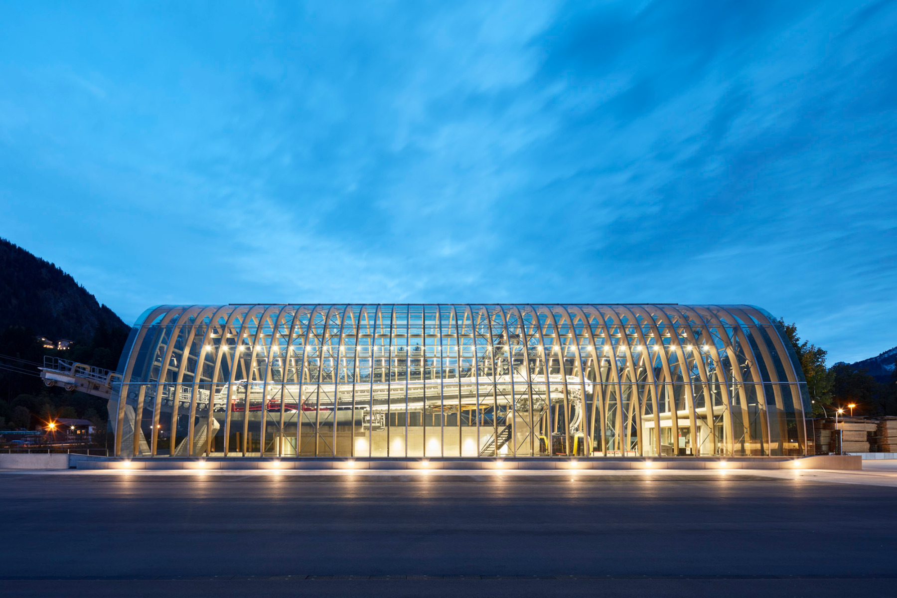 Die Talstation der Nebelhornbahn, © Bruno Klomfar