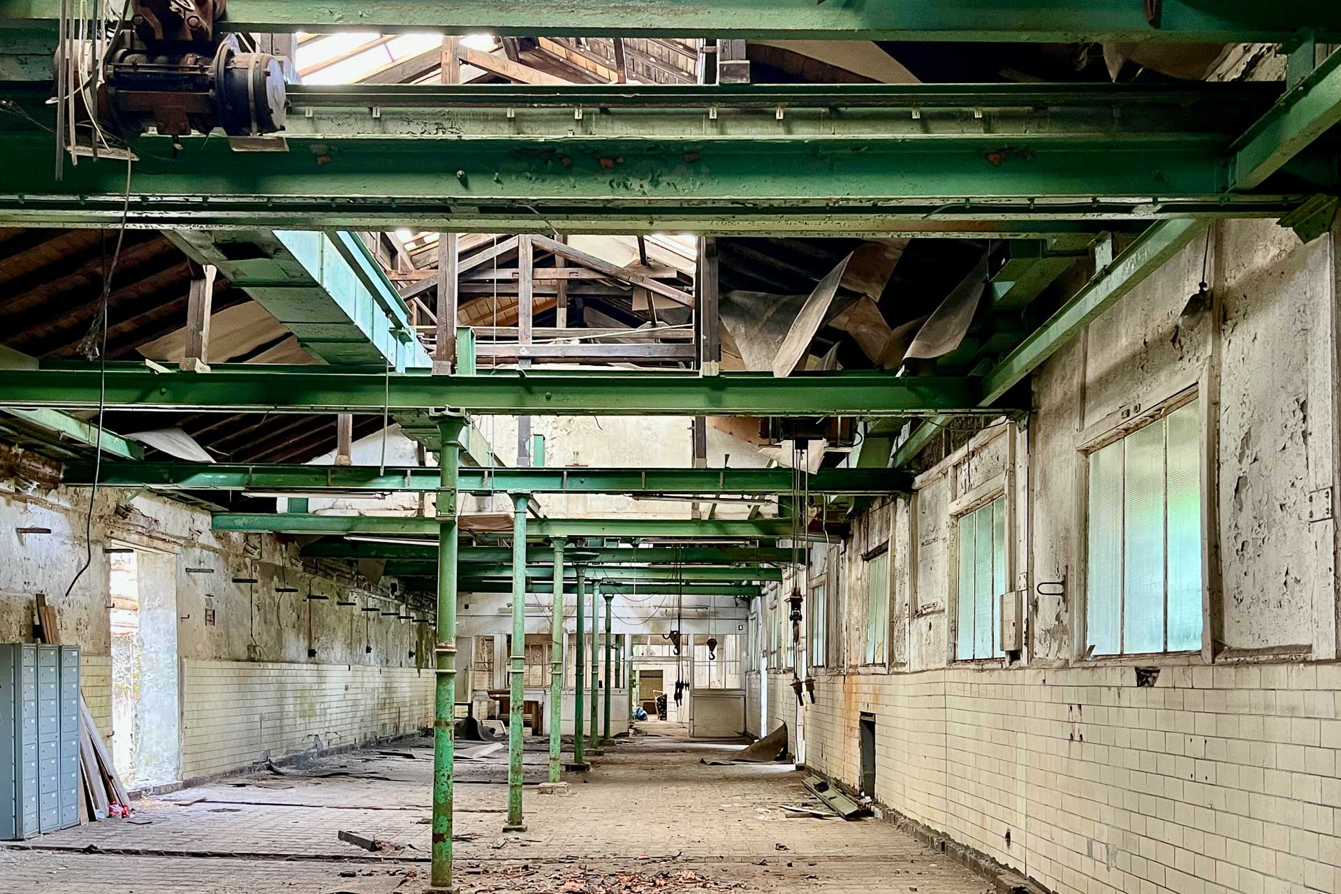 Beim diesj&auml;hrigen Urban Mining Student Award befassten sich die Studierenden mit dem historischen Fabrikareal der Tuchfabrik Hardt & Pokorny im Radevormwald. &copy; TEAMHillebrandt 