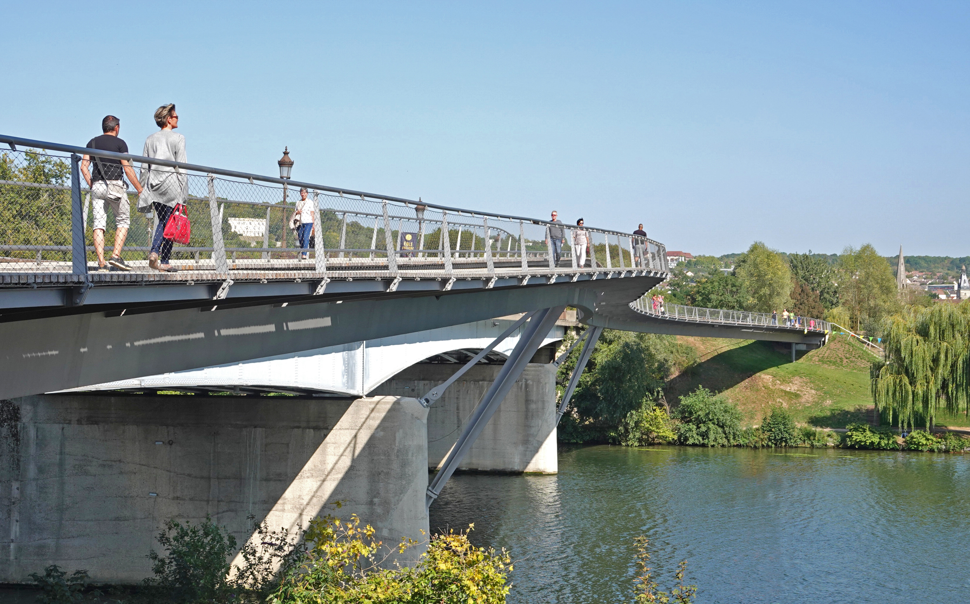 マキシム・モーフラ、「LE PONT DE LEGUENAY, BRUGES」 Grizzaffi Bridge (E.J. 