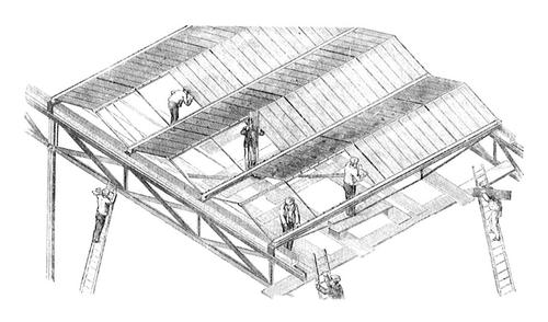 Kristallpalast in London (1851): Konstruktionsprinzip