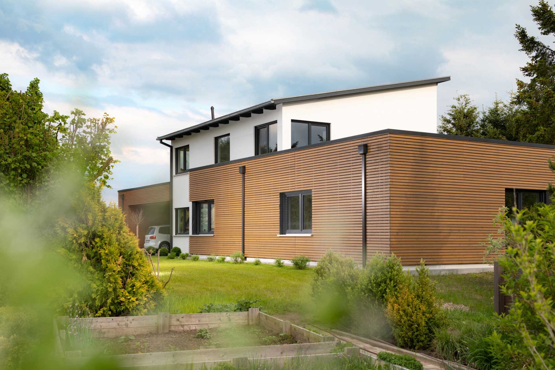 Osmo zählt zu den führenden Anbietern im Holzfassaden-Segment und bietet Planern und Architekten ein attraktives Servicepaket. © Osmo