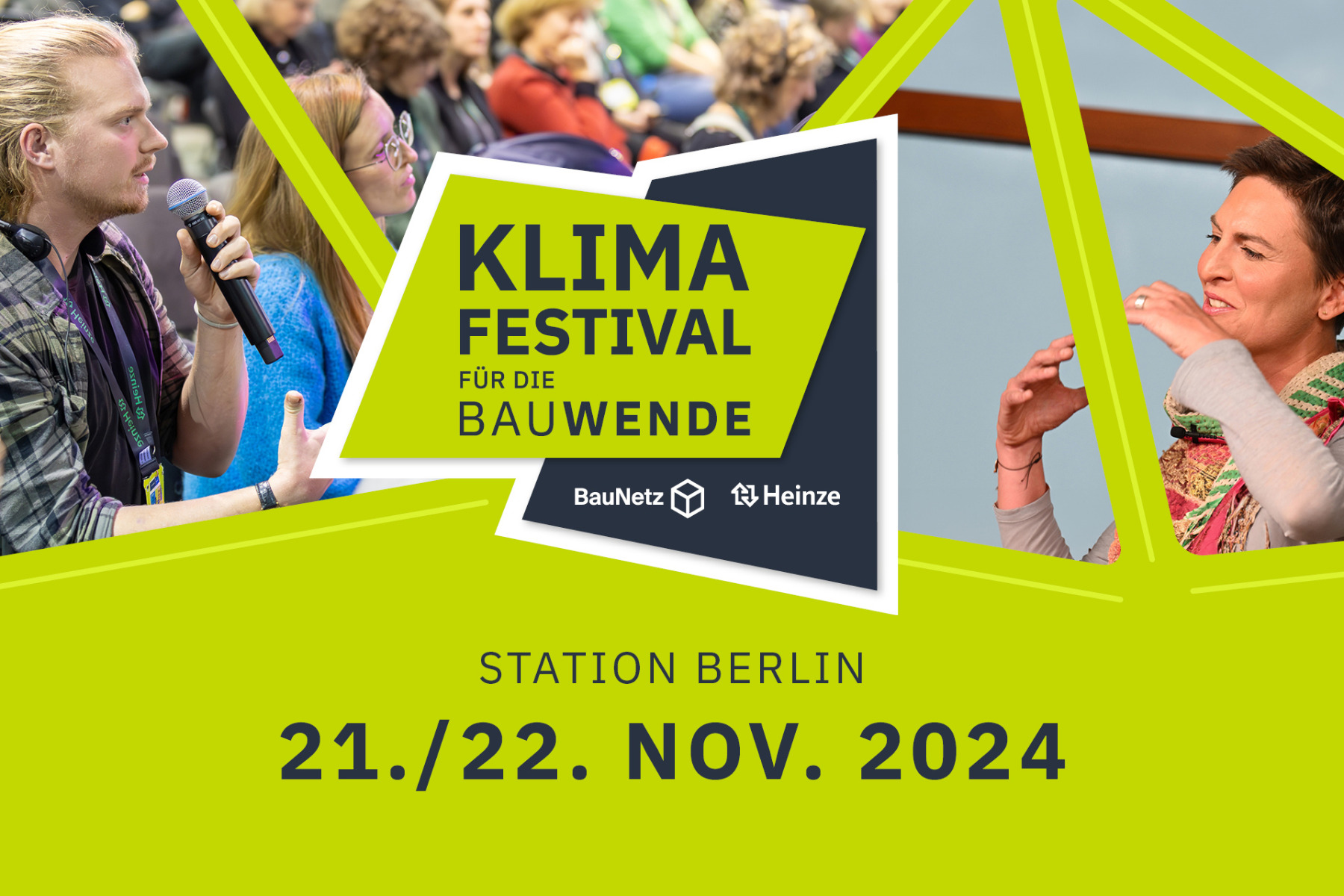 Das Klimafestival von Heinze und BauNetz findet in diesem Jahr bereits zum dritten Mal statt. © Heinze GmbH/Marcus Jacobs