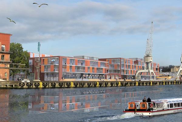 Hafencity in Lübeck