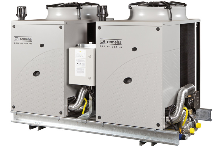 Wärmepumpe: Vormontiert – betriebsbereit