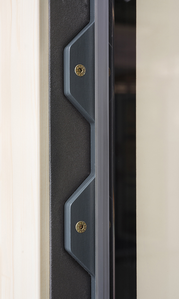 Holz-Glas-Verbundfassade