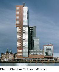 Wohn- und Bürohaus Montevideo in Rotterdam