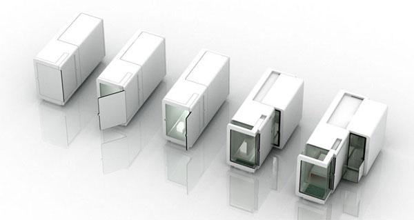 Containermodule (Bild: Morris Architects)