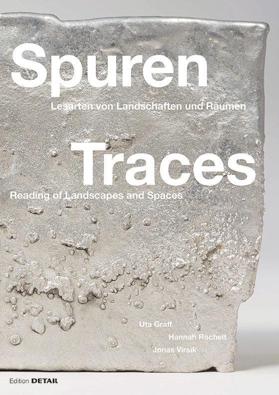 On the cover you can see the new book entitled "Traces."