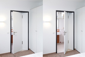 Ästhetische Raumspartüren für barrierefreie Räume