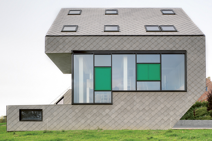 Passivhaus: Nach Süden geöffnet