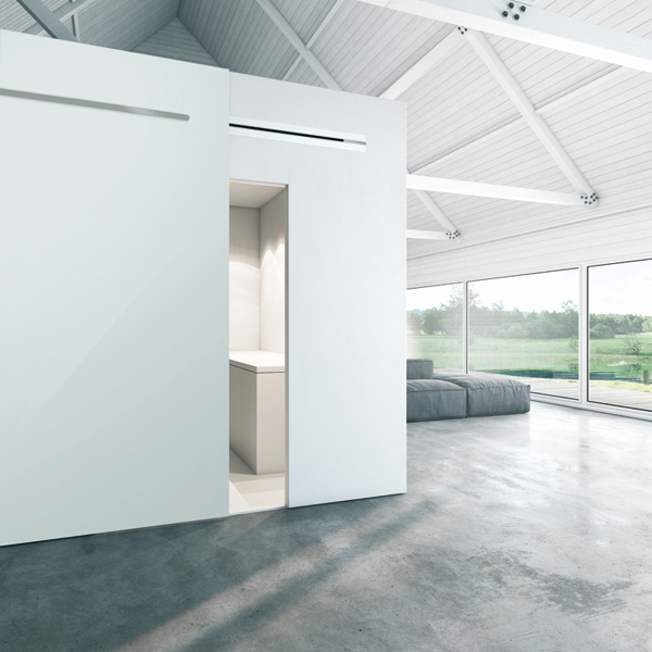 Dezente Schiebetüren