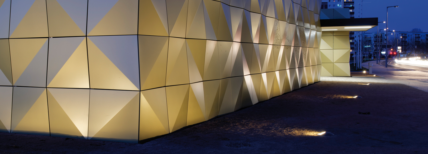 Facade Highlighting at Night