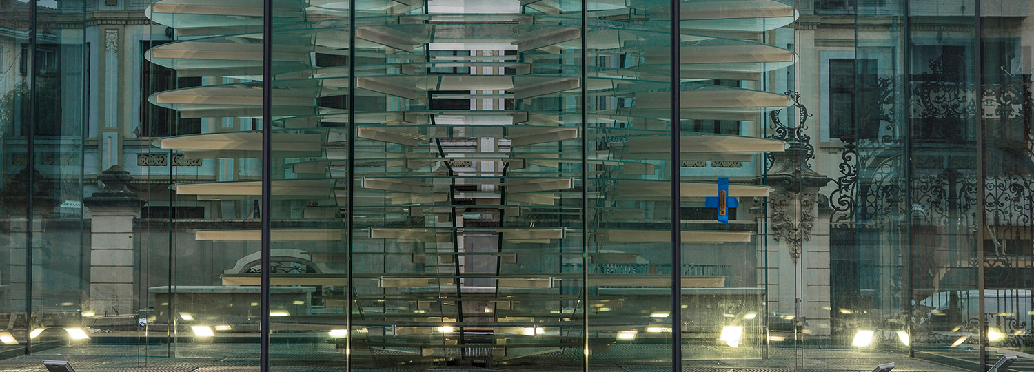 Foto: Dorin Stefan
Skizze der unterirdischen Erweiterung inklusive des oberirdischen Eingangs