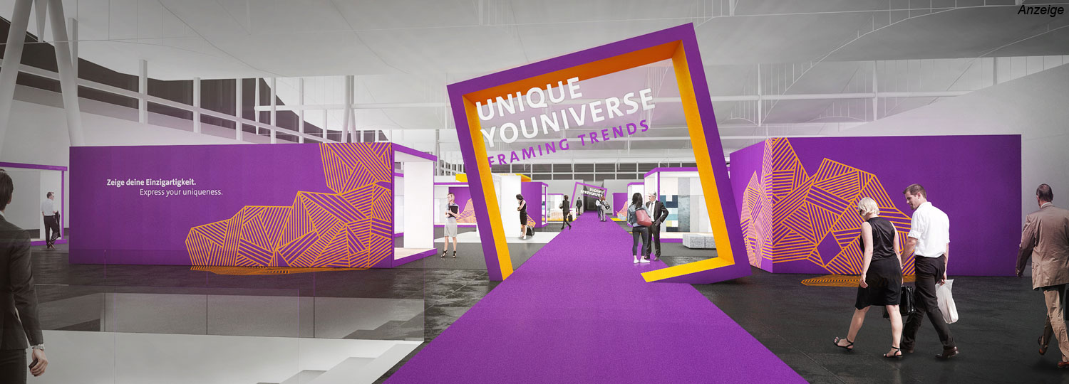 Domotex Halle 9: Framing Trends; Foto: Deutsche Messe AG