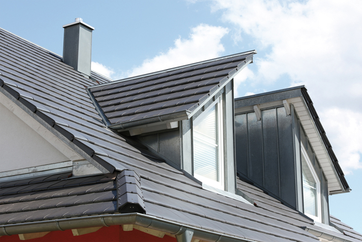 Designziegel in Sinterbraun