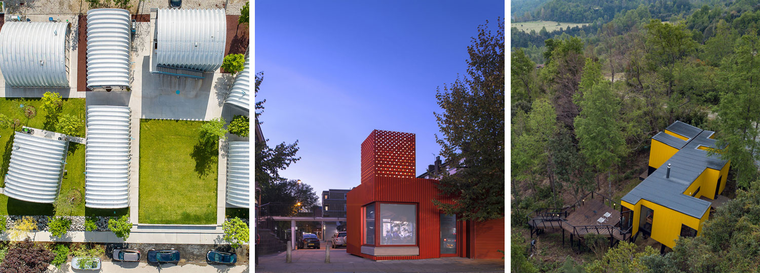 Our Favourites: Three striking corrugated iron facades