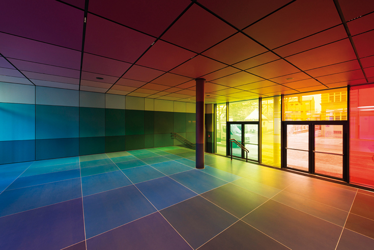 Designgläser: Erlebnisraum CMYK