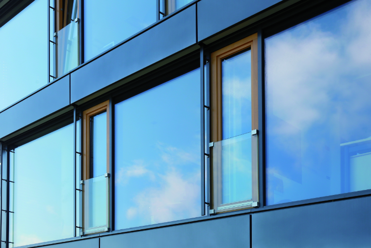 Glass Railings for French Windows