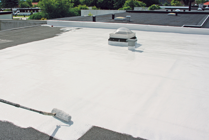 Wärmereflektor auf dem Dach