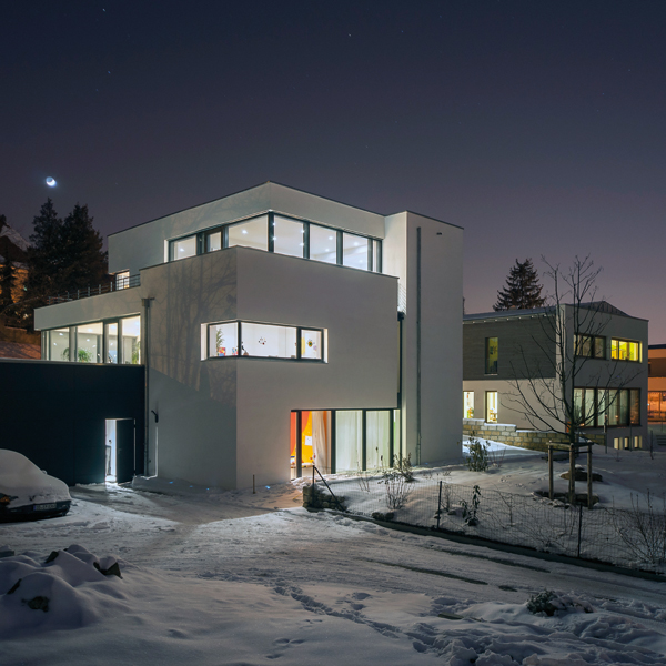 Fensterbandsystem für Passivhäuser