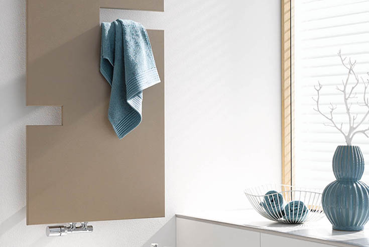 Heizkörper: Funktionale Aussparungen