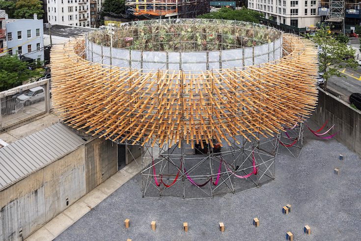 Hórama Rama by Pedro & Juana, presented as part of the Young Architects Program 2019 at MoMA PS1. Image courtesy MoMA PS1. Photo: Kris Graves