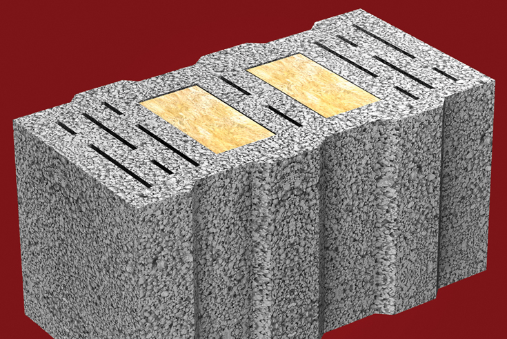 Leichtbeton-Massivwände