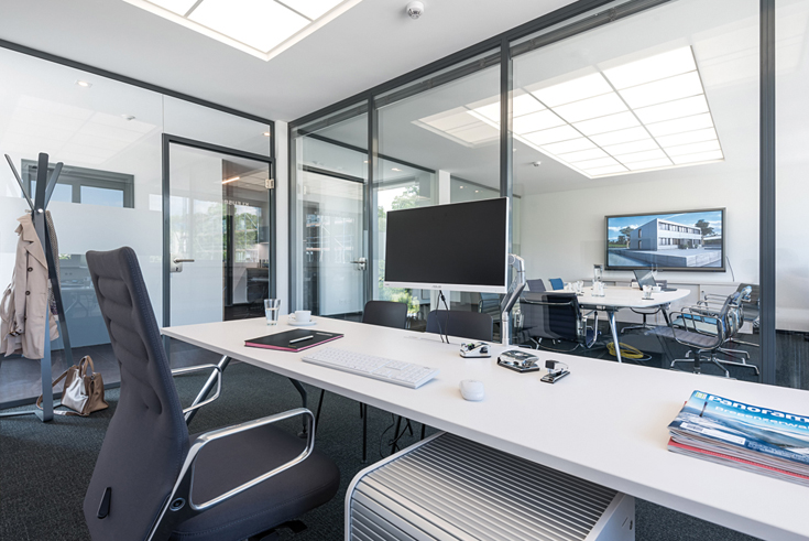 Wirtschaftliche Bürogebäude