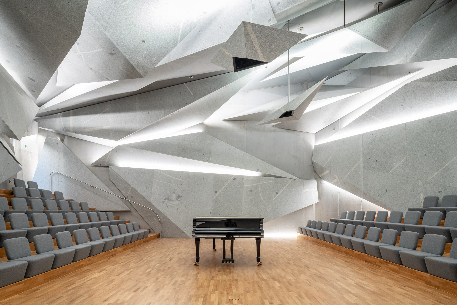 Subterranean Concert Hall by Peter Haimerl
