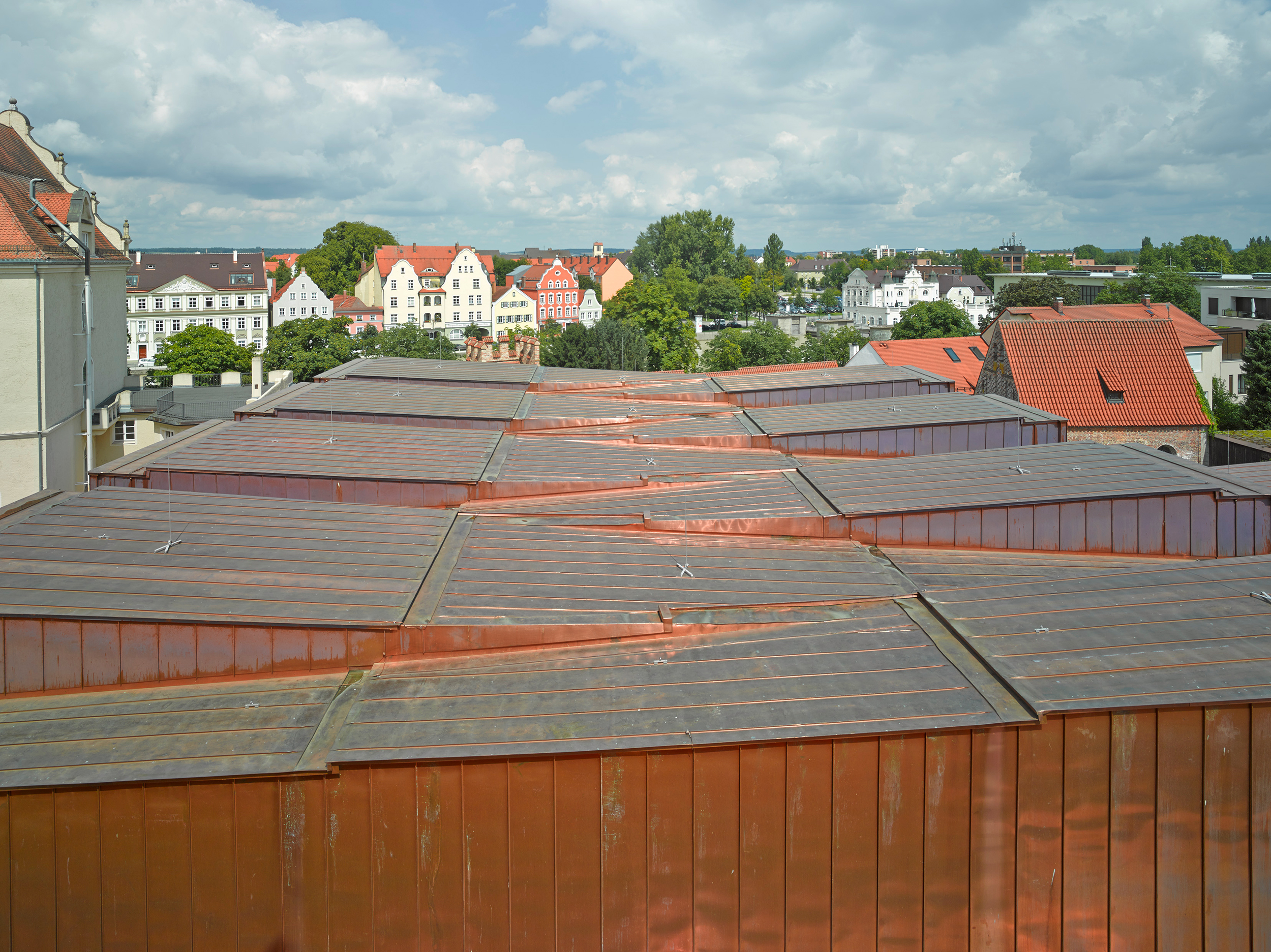 Gestaltung der Dachlandschaft, Foto: Julia Schambeck