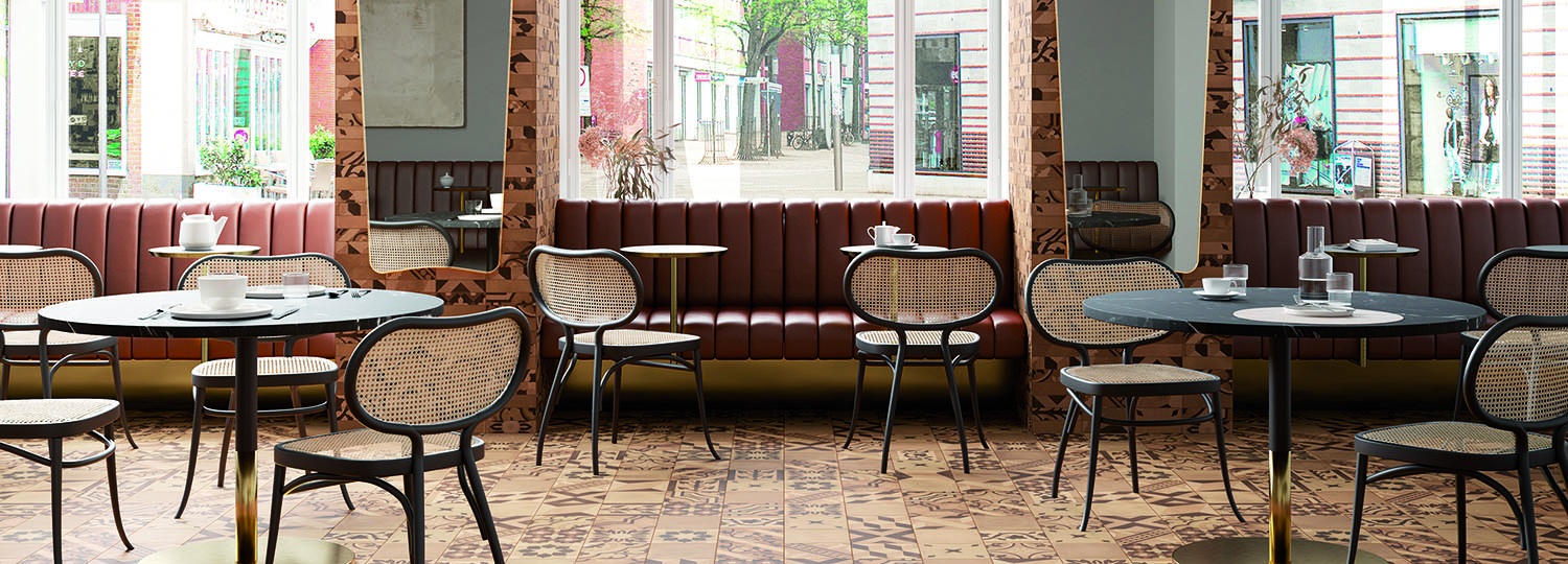 Porcelain Stoneware with Retro Charm