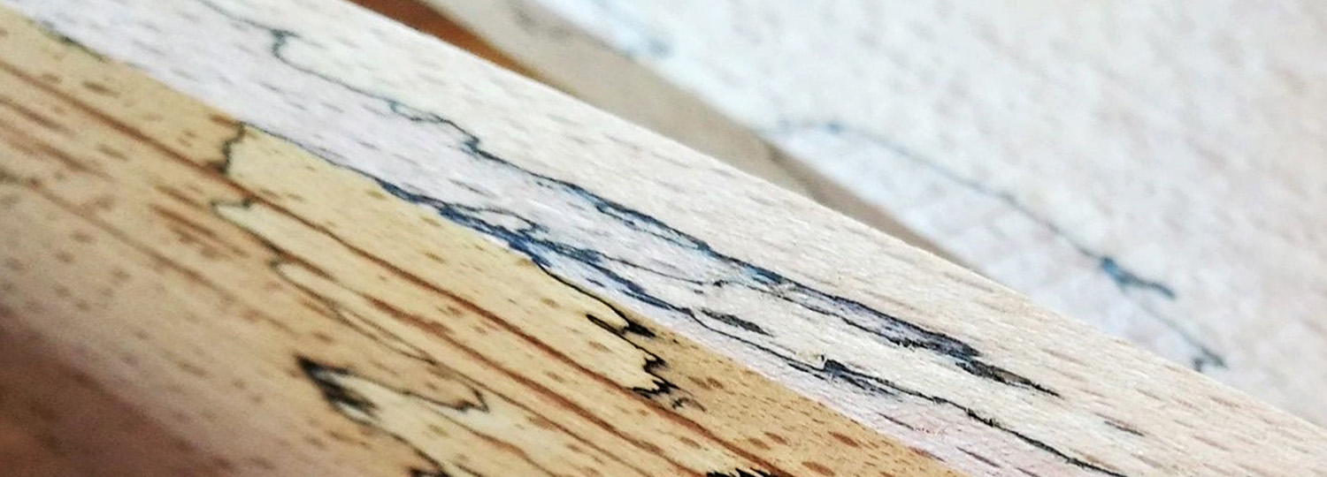 Fungal cultures finish marble wood