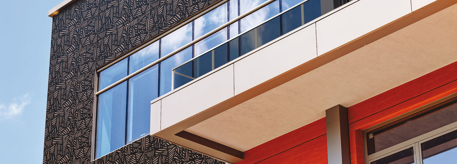 Struktur & Gebäudehülle – Gold Winner: SUNPARTNER TECHNOLOGIES – WYSIPS CAMELEON; Foto: zur Verfügung gestellt von Reed Expositions