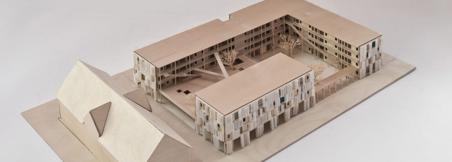 Case Study 1: Neubau des Collegium Academicum, als Monomaterial-Holzbau (Foto: DGJ Architektur)