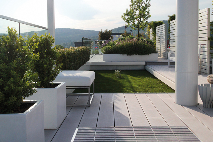 Beliebte Designterrassen