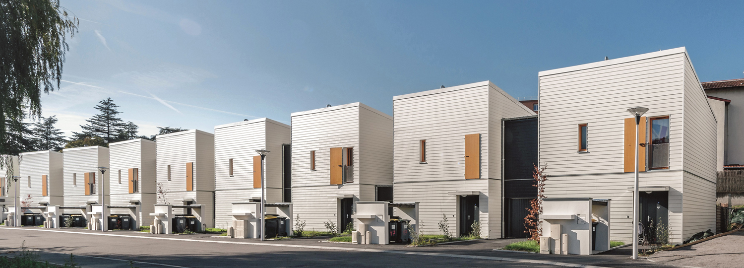 Wohnsiedlung in Rive-de-Gier (FR), Tectoniques Architectes, Foto: Tectoniques Architectes