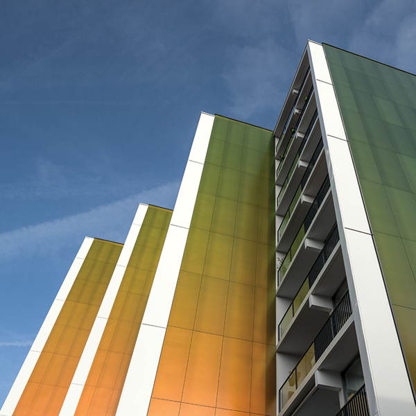 Farbenspiele - Neue Designs für die Fassade