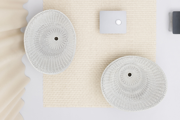 Teppichkollektion: Taktile Woll-Landschaften und Wellen aus Filz