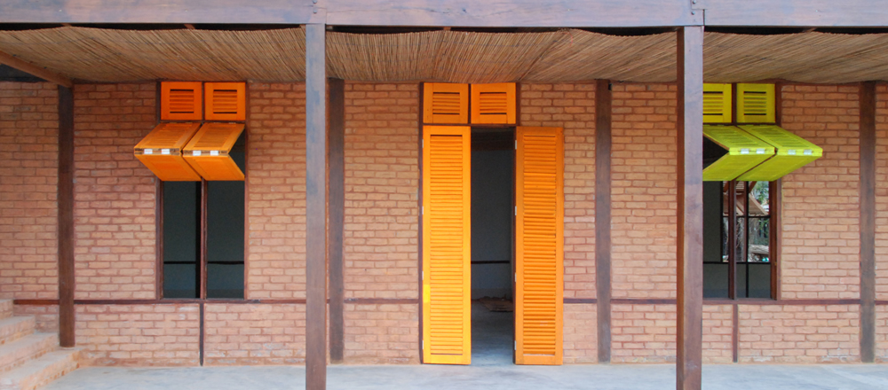 Solide ausgefacht: Schule in Myanmar von Ackermann + Raff