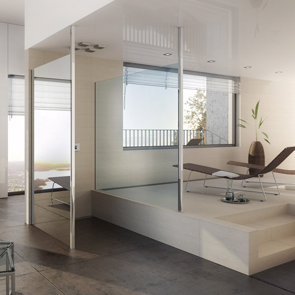 Großformatiger Spiegel