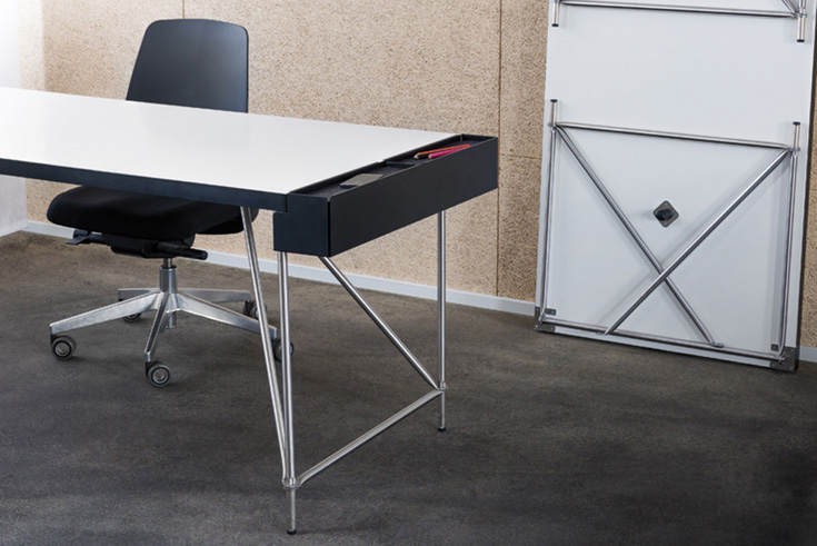 Temporäre Arbeitsinsel