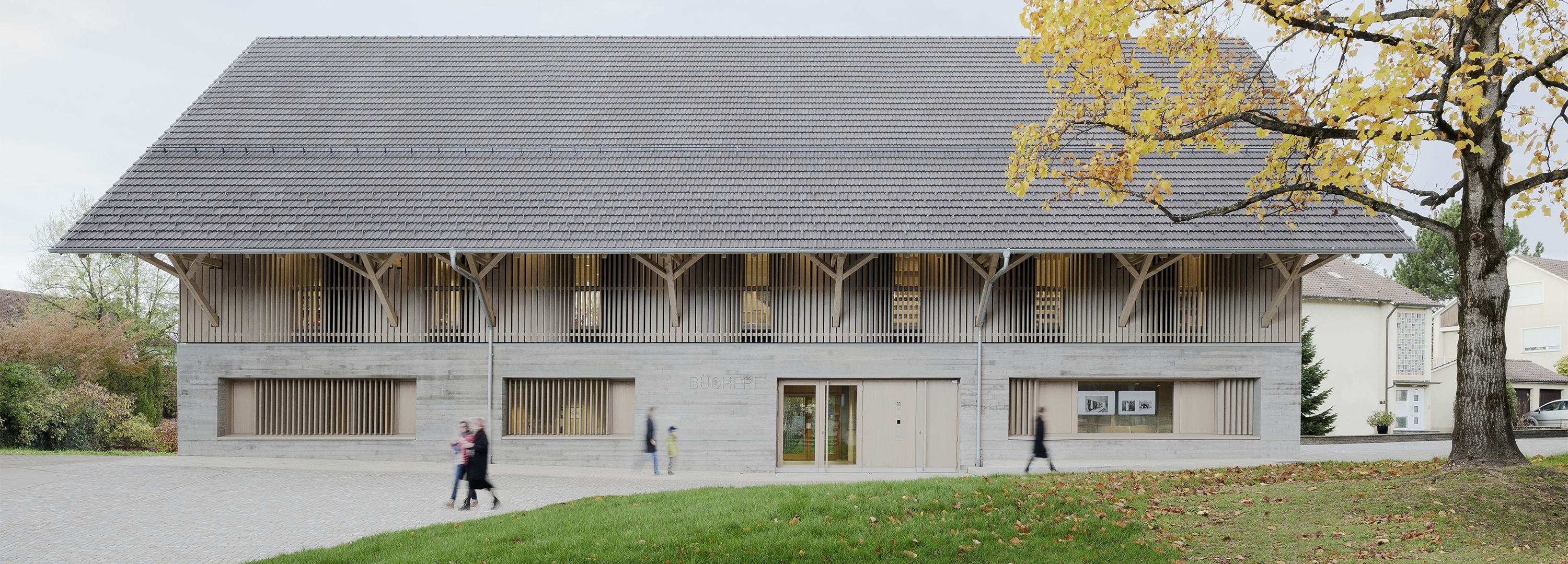 Moulded: Library by Steimle Architekten
