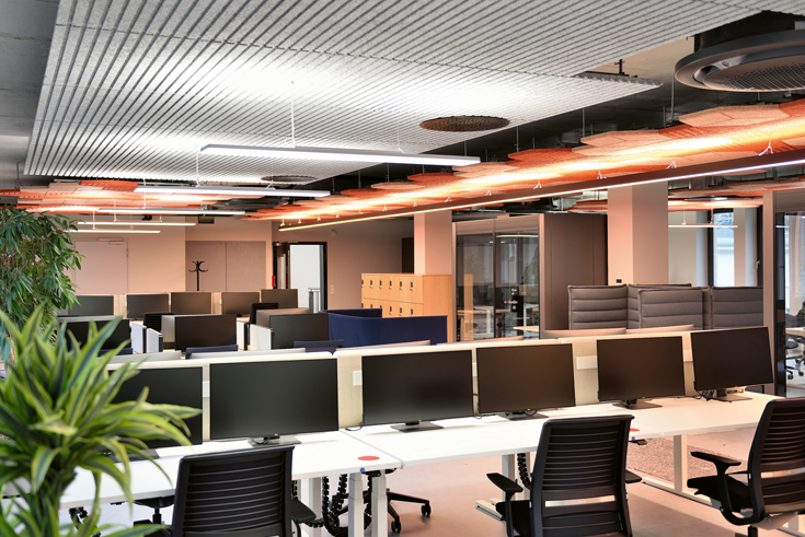 Acoustically Optimised Ceilings 